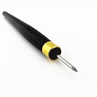 1pc A7 Printmaking Print Mezzotint Copperplate Woodcut Resin Board Intaglio Point Engrave Etching Leather Craft Carving Needle Pen Scraper Scriber Groove Lineation Tracer  Presser Burnisher Tool