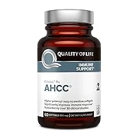 Premium AHCC Immune Support Supplement - Most Bioavaliable AHCC - Natural Mushroom Extract - Quality of Life AHCC Kinoko Rx