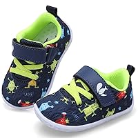 FEETCITY Baby Sneakers Boys Girls Infant Shoes First Walking Shoes Newborn Crib Shoes Toddler Slip On Shoes