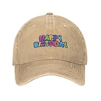 Happy Birthday!!! Its Hat Gifts for 18 20 30 40 60years Cowboy Baseball Cap Dad Hat Unisex Adjustable Upf50+ Golf Gym