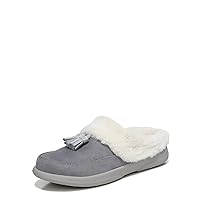 Vionic Cedar Perrin Women's Slip-On Cozy Slipper- Supporting Ladies Indoor/Outdoor Slippers that Include VIO MOTION Technology Orthotic Insole With Built-in Arch Support, Helps Heel Pain, Medium Fit