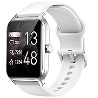 Smart Watch for Men Women with Bluetooth Call, Alexa Built-in1.8 DIY Dial  with Blood Oxygen Heart Rate Sleep Fitness Tracker Notification Weather 100