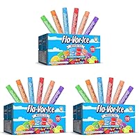 Fla-Vor-Ice Popsicle Variety Pack of 3.5 Oz Freezer Bars, Assorted Flavors, 100 Count