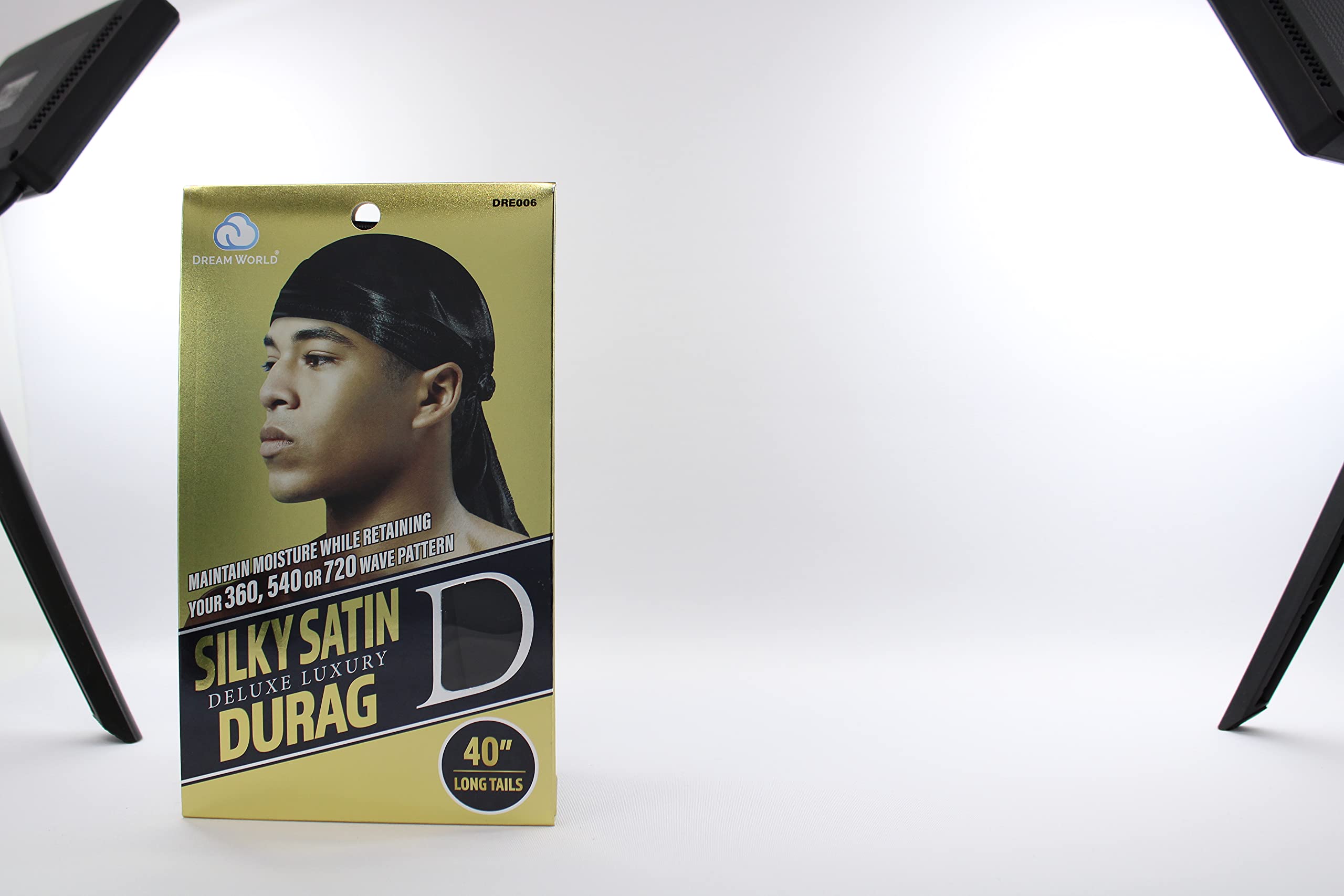 Dream Deluxe Du-Rag Smooth & Thick Black