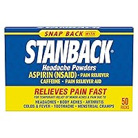 Stanback Headache Powder, 50 ct (Pack of 1)