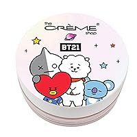 The Crème Shop x BT21 FLUFF & SET Powder: Translucent, brightening, velvety texture setting magic for a luminous finish and 12+ hour hold for all skin tones