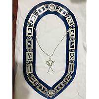 Masonic Collar Blue Lodge House Freemason Secretary Jewel Package