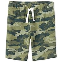 The Children's Place Boys' Camo French Terry Shorts