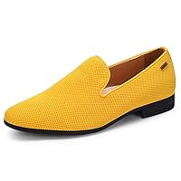 UUBARIS Mens Loafers Dress Shoes Slip On Driving Shoes Tuxedo Suit Shoes