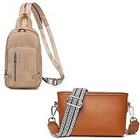 Eslcorri Crossbody Cell Phone Purse - Small Multifunctional Phone Bag Leather Cell Phone Wallet Purse Handbag for Women