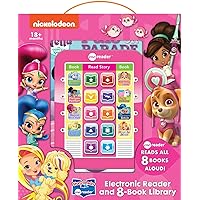Nickelodeon PAW Patrol, Shimmer and Shine, and More!- Me Reader Electronic Reader and 8 Book Library - PI Kids Nickelodeon PAW Patrol, Shimmer and Shine, and More!- Me Reader Electronic Reader and 8 Book Library - PI Kids Hardcover Board book