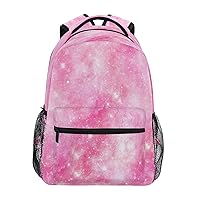 MNSRUU Kids Cartoon Backpack for Boys Girls Elementary School Bag Pink Bookbag