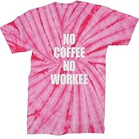 Expression Tees No Coffee No Workee for Caffeine Lovers Mens T-Shirt