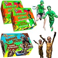 2 x Green Instant Slime Powder (50 Gallons) & 1 x Instant Mud Powder (60 Gallons)