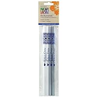Water Soluble Chalk Marking Pencils 4/Pkg. White & Silver