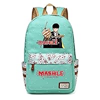Anime Cosplay Mashle Magic and Muscles Backpack Mash Burnedead Canvas Daypack Bookbag School Bag 11