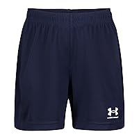 Under Armour Boys' Performance Soccer Short, Elastic Waistband and Logo Detail