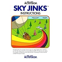 Sky Jinks Atari 2600 Instruction Booklet (Atari 2600 Manual ONLY - NO GAME) Pamphlet - NO GAME INCLUDED