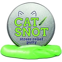 Cat Snot Stress Putty – Stress Relief Toys Crazy Cat Lady Gifts Funny Cat Kitten Gifts Stocking Stuffers for Girls Stocking Stuffers for Women Cat Boogers by Gears Out