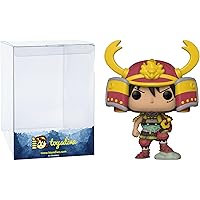 Armored Luffy (Fun ko.com Exc): P o p ! Animation Vinyl Figurine Bundle with 1 Compatible 'ToysDiva' Graphic Protector (1262-63221 - B)