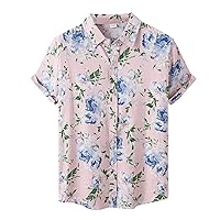 Men's Shirts & Tops Button Up Blouse 70S Shirts Mens Cowboy Shirts for Men Designer Dress Shirts Fishing Shirts