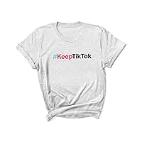 TikTok Ban Shirt, Keep Tiktok Hashtag Shirt, Banned Shirt, Save Tiktok Shirt, Protest Shirt, Tiktok T-Shirt, Sweatshirt, Hoodie