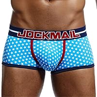 JOCKMAIL Cotton Men Underwear Boxers Sexy Male Underpants Men Boxer Shorts
