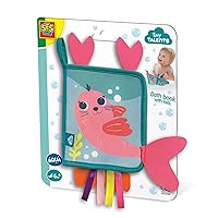 SES Creative 13057 Bath Book with Tails, Multi, One Size