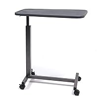 Graham-Field GF8903PS Lumex Modern Overbed Table with Wheels, 28-41