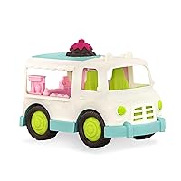 Battat- Wonder Wheels- Toy Ice Cream Truck For Kids, Toddlers – Ice Cream Van Toy – Pretend Play- Recyclable Materials – 1 year +
