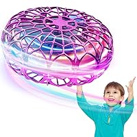 Flying Ball Toys Mini Orb Drone Flying Spinners Drone Home Game, Magic Gyration Orb Ball, Cool Stuff Gift Hand Controlled Ball Christmas Birthday Gift