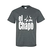 SM Wear El Chapo Guzman T-Shirt in The Godfather Style