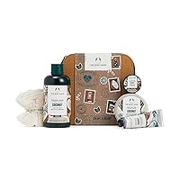 The Body Shop Creamy & Dreamy Coconut Essentials Gift Set – Hydrating & Rejuvenating Skincare for Very Dry Skin – Vegan – 5 Items