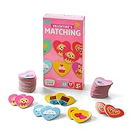 Chuckle & Roar - Valentine's Matching - Family Game Night Favorite - Matching Valentine Images - Great for Preschool Kids - Ages 3 and Up