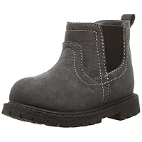 Carter's Boy's Cooper3 Grey Chelsea Boot Fashion