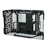 Cooler Master MasterFrame 700 Open-Air PC Case with Test Bench Mode, Variable Friction Hinges, Maximum Hardware Compatibility, Panoramic Tempered Glass and Built-in VESA Mount