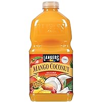 Langers Juice, Mango Coconut Cocktail, 64 fluid Ounce (Pack of 8)