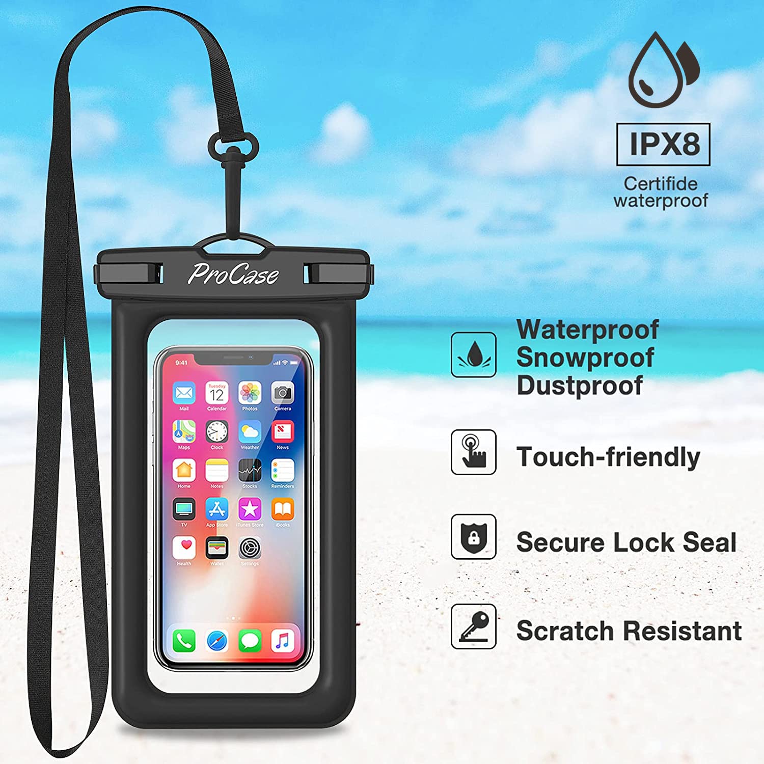 Buy Wholesale China Pvc Universal Waterproof Mobile Phone Case Dry Bag  Waterproof Cell Phone & Mobile Phone Bags at USD 0.15 | Global Sources