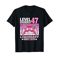 47th birthday gamer born in 1976 T-Shirt