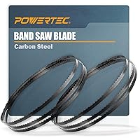 POWERTEC 80 Inch Bandsaw Blades, 1/2