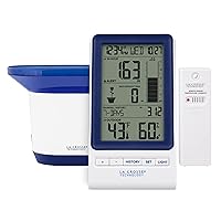 724-1415BL Wireless Rain Station with Temperature and Humidity