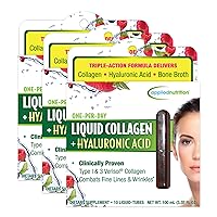 Applied Nutrition Liquid Collagen +Hyaluronic Acid (Pack of 3)