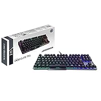 MSI [Amazon.co.jp Limited] Vigor GK50 Elite TKL KAILH Box White Gaming Keyboard Kaihl Box White Axis Numeric Keyless Japanese Layout KB766
