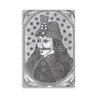 SOENES Vlad The Impaler Poster Decorative Painting Wall Art Poster (3) Canvas Painting Posters And Prints Wall Art Pictures for Living Room Bedroom Decor 08x12inch(20x30cm) Unframe-style