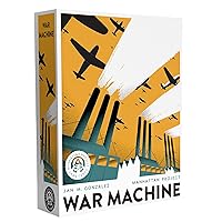 Manhattan Project: Warmachine Board Game - Build, Deploy, and Conquer! Strategy Game for Kids & Adults, Ages 12+, 1-4 Players, 30-45 Min Playtime, Made by Grail Games