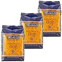 Gluten Free Orzo Pasta, Made with Corn & Rice, Wheat Free, 12oz Bag, 3-Pack