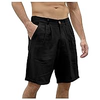 Men's Athletic Shorts Cargo Shorts Loose Fit Elastic Waist Drawstring Workout Shorts Casual Breathe Quick Dry Short