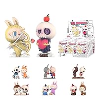POP MART The Monsters Mischief Diary Series Blind Box Figures, Random Design Mystery Toys for Modern Home Decor, Collectible Toy Set for Desk Accessories, Whole Set