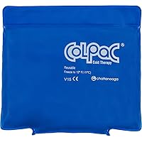Chattanooga ColPac Reusable Gel Ice Pack Cold Therapy for Wrist, Ankle, Knee, Arm, Elbow for Aches, Swelling, Bruises, Sprains, Inflammation (5.5