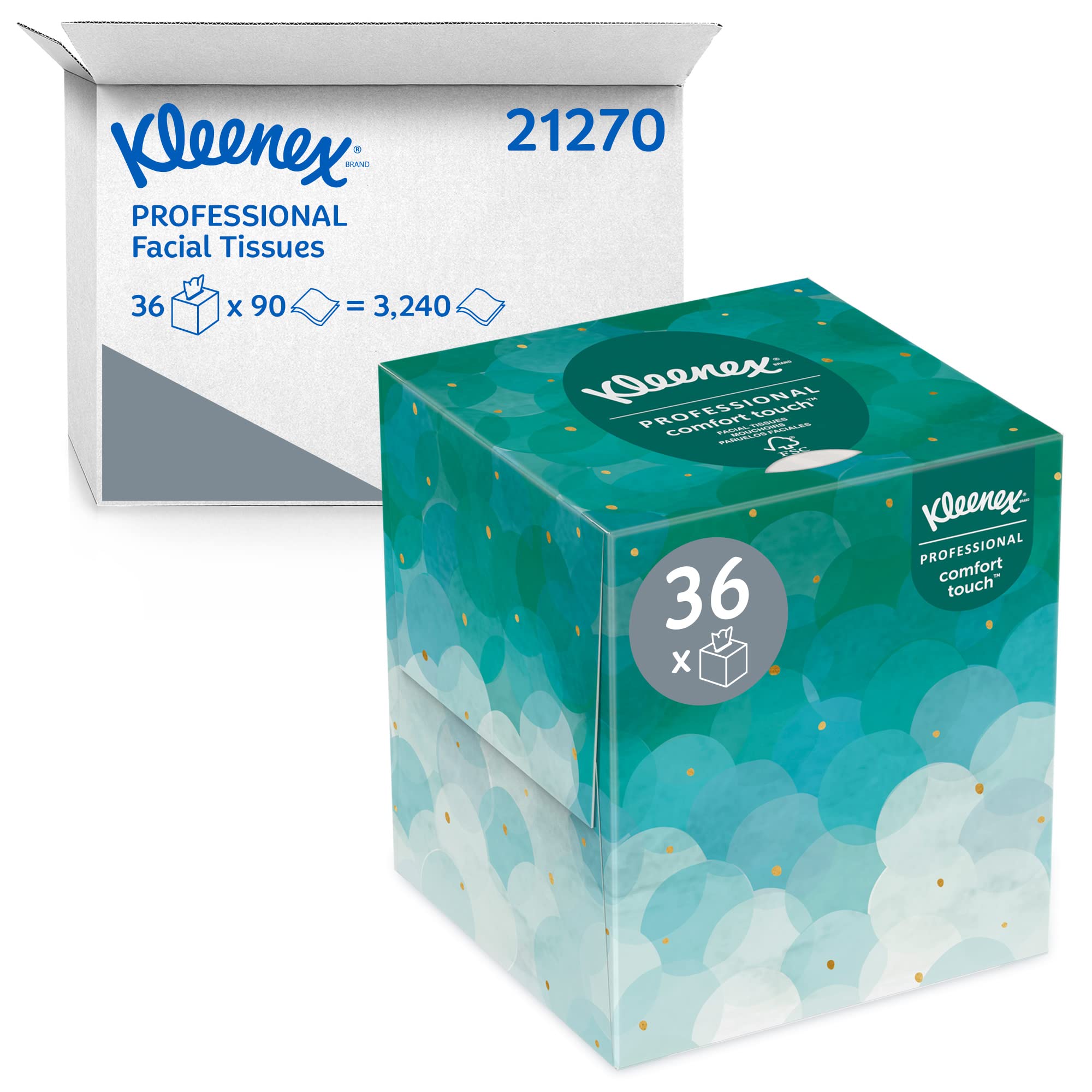 Kleenex® BOUTIQUE™ Box Tissue, Case Of 36 Boxes